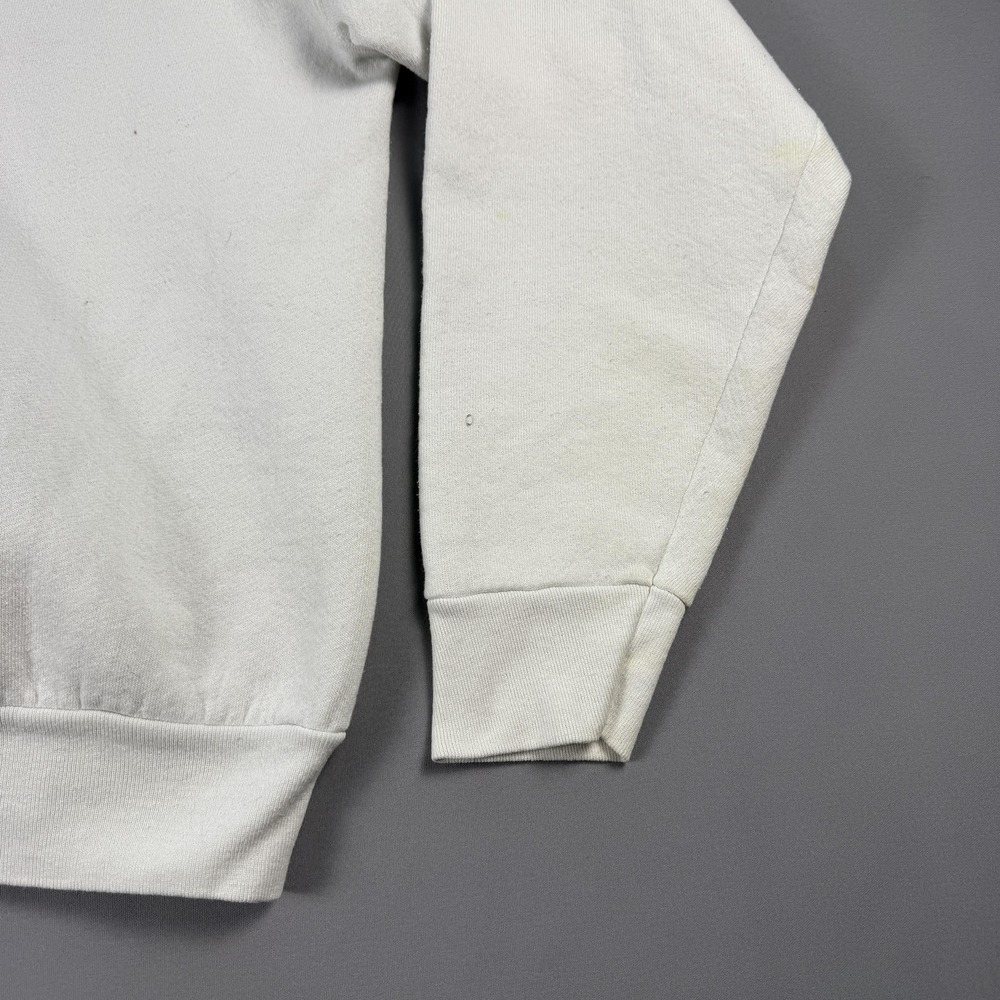 Vintage Oneita Sweatshirt Mens XL White Florida Graphic Crewneck Made USA 90s - Picture 9 of 10